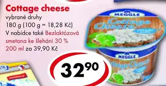 CBA Cottage cheese nabídka