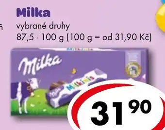 CBA Milka nabídka