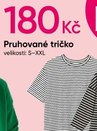 Pepco Pruhované tričko nabídka
