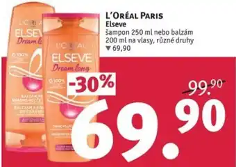 Rossmann L'ORÉAL PARIS Elseve nabídka