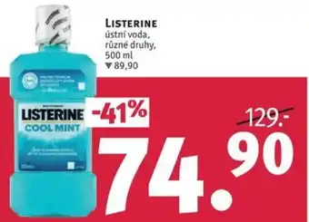 Rossmann LISTERINE nabídka