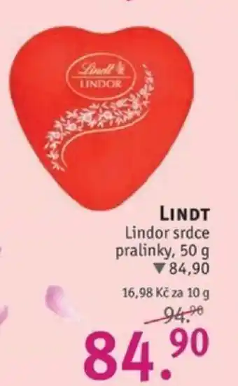 Rossmann LINDT nabídka