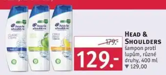 Rossmann HEAD & SHOULDERS nabídka