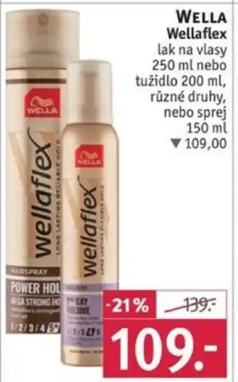 Rossmann WELLA Wellaflex nabídka