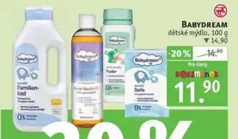 Rossmann BABYDREAM nabídka