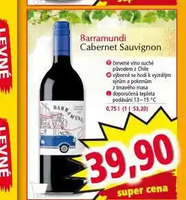 Norma Cabernet sauvignon nabídka