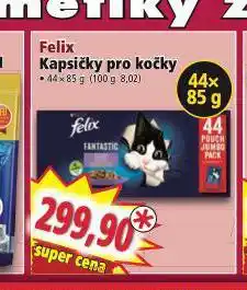 Norma Felix kapsičky pro kočky nabídka