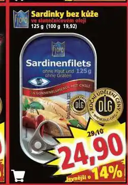 Norma Sardinky bez kůže nabídka