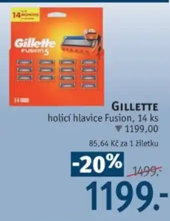 Rossmann GILLETTE nabídka