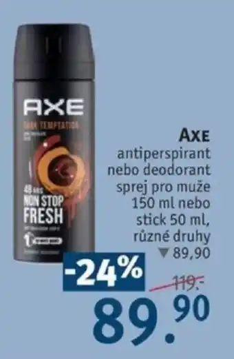Rossmann AXE nabídka