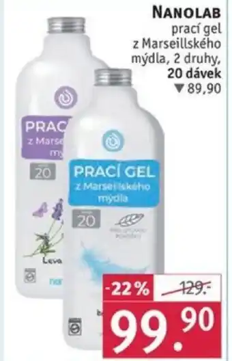 Rossmann NANOLAB prací gel nabídka