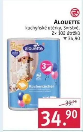 Rossmann ALOUETTE kuchyňské utěrky, 3vrstvé nabídka