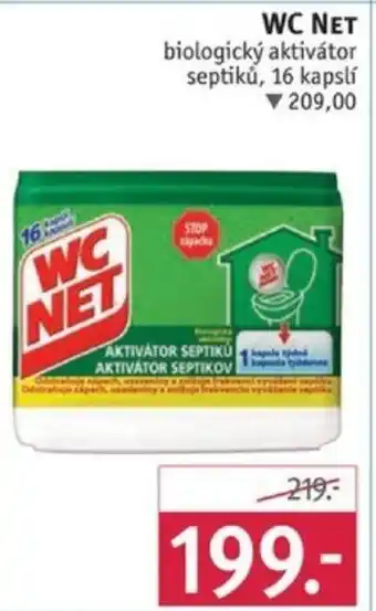Rossmann WC NET biologický aktivátor septiků nabídka