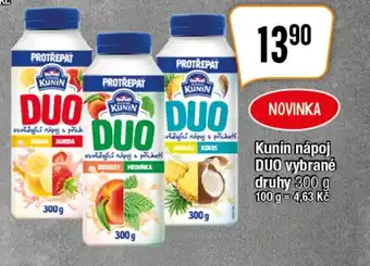 TEMPO Kunín nápoj DUO vybrané druhy 300 g nabídka