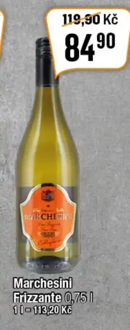 TEMPO Marchesini Frizzante 0,75 l. nabídka