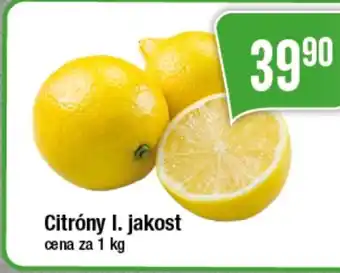 Citróny I. jakost