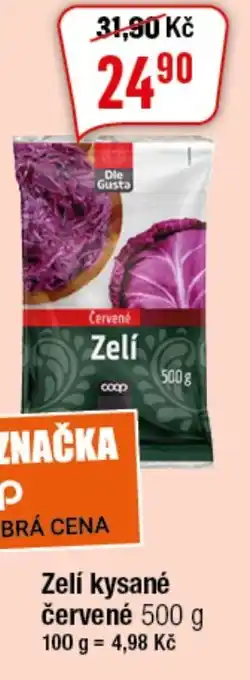 Zelí kysané červené 500 g