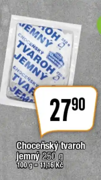 TEMPO Choceňský tvaroh jemný 250 g nabídka