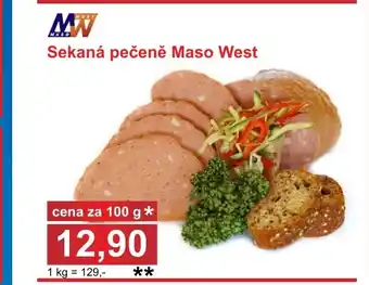 PLUS JIP Sekaná pečeně Maso West nabídka