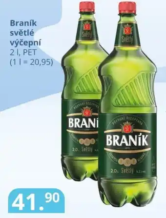 Braník světlé výčepní 2 l.