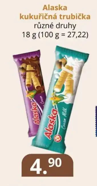 Potraviny CZ Alaska kukuřičná trubička nabídka