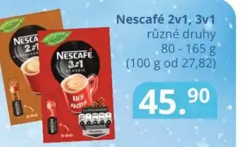 Potraviny CZ Nescafé 2v1, 3v1 nabídka