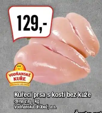 TEMPO Kuřecí prsa s kostí bez kůže nabídka