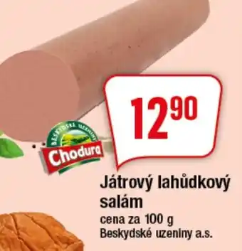 TEMPO Játrový lahůdkový salám nabídka