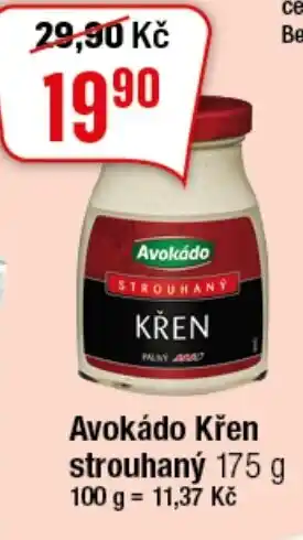 TEMPO Avokádo Křen strouhaný 175 g nabídka