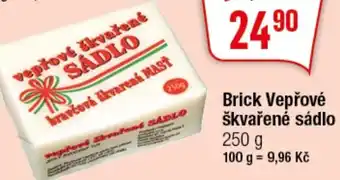 TEMPO Brick Vepřové škvařené sádlo 250 g nabídka