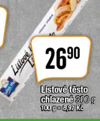 TEMPO Listové těsto chlazené 300 g nabídka
