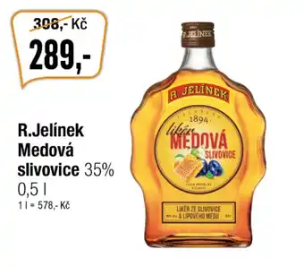 TEMPO R.Jelínek Medová slivovice 35% 0.5 l. nabídka