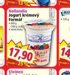 Norma Hollandia jogurt krémový farmář nabídka