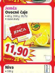 Norma Jemča ovocné čaje nabídka