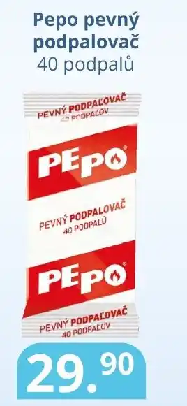 Potraviny CZ Pepo pevný podpalovač 40 podpalů nabídka
