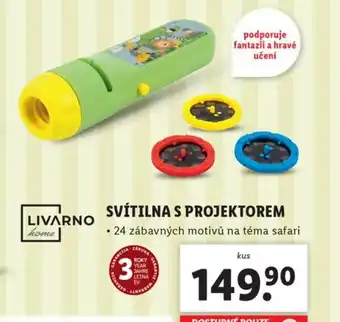 Lidl SVÍTILNA S PROJEKTOREM nabídka