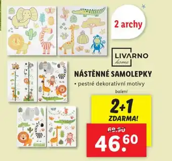 Lidl NÁSTĚNNÉ SAMOLEPKY nabídka