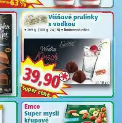 Norma Višňové pralinky s vodkou nabídka