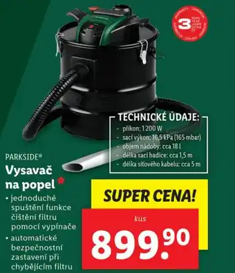 Lidl Vysavač na popel nabídka
