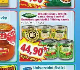 Norma Hrášek jemný nabídka