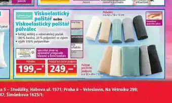 Norma Viskoelastivký polštář nabídka