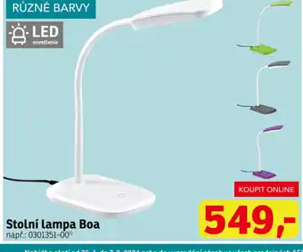 Asko Stolní lampa Boa nabídka