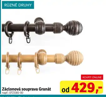 Asko Záclonová souprava Granát nabídka