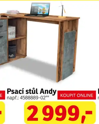 Asko Psací stůl Andy nabídka