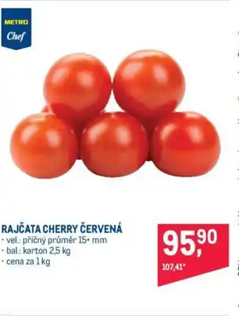 Makro RAJČATA CHERRY ČERVENÁ nabídka