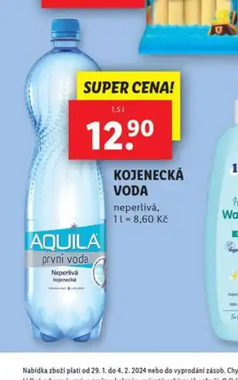 Lidl Kojenecká voda nabídka