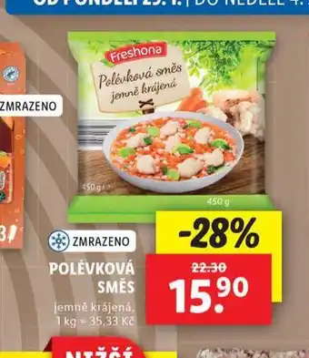 Lidl Polévková směs nabídka