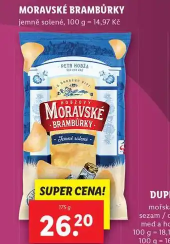 Lidl Moravské brambůrky nabídka