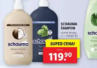 Lidl Schauma šampon nabídka