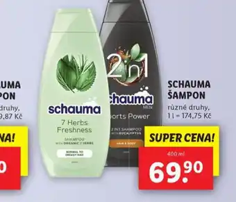 Lidl Schauma šampon nabídka